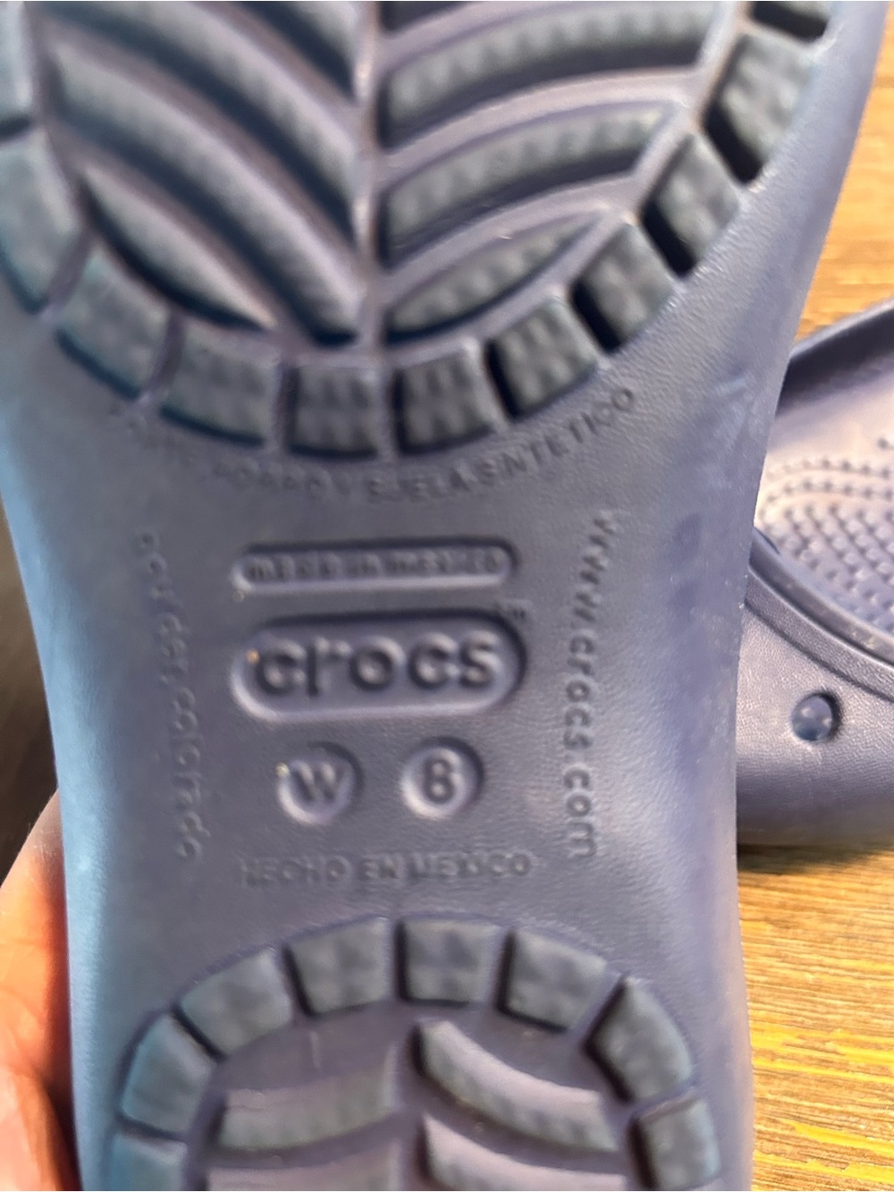 NWOT Crocs Kadee slingback ballet flats size 8 - Picture 7 of 7